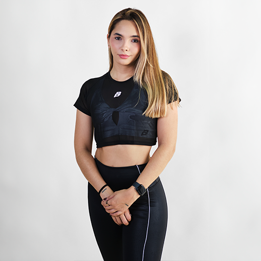 Sheer - Camiseta Malla Básica