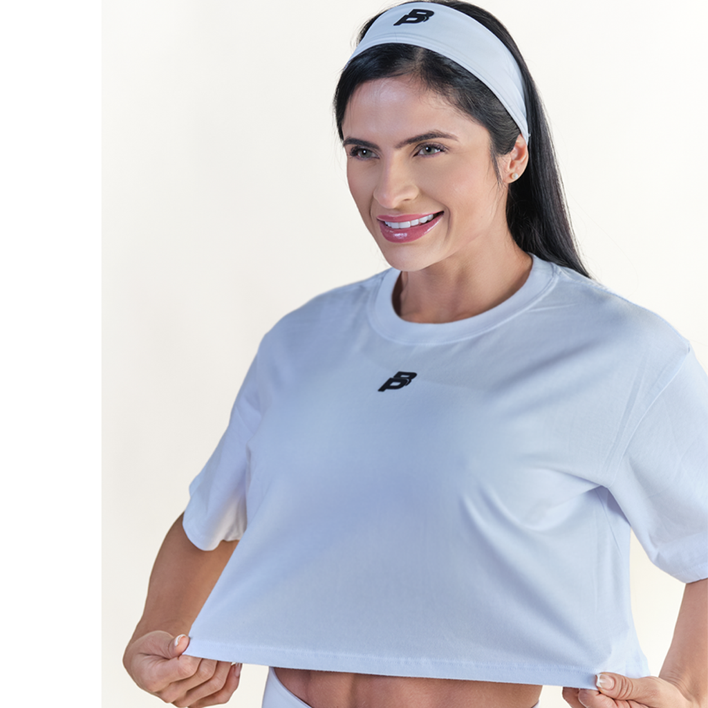 Haze - Camiseta Básica Blanco