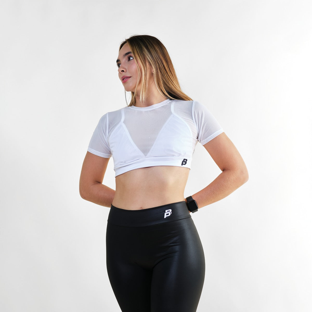 Malla Top Core Contrast